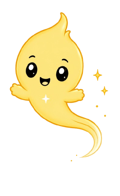 Spark character waving hello